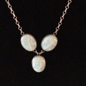 Amazonite Sterling Silver Necklace